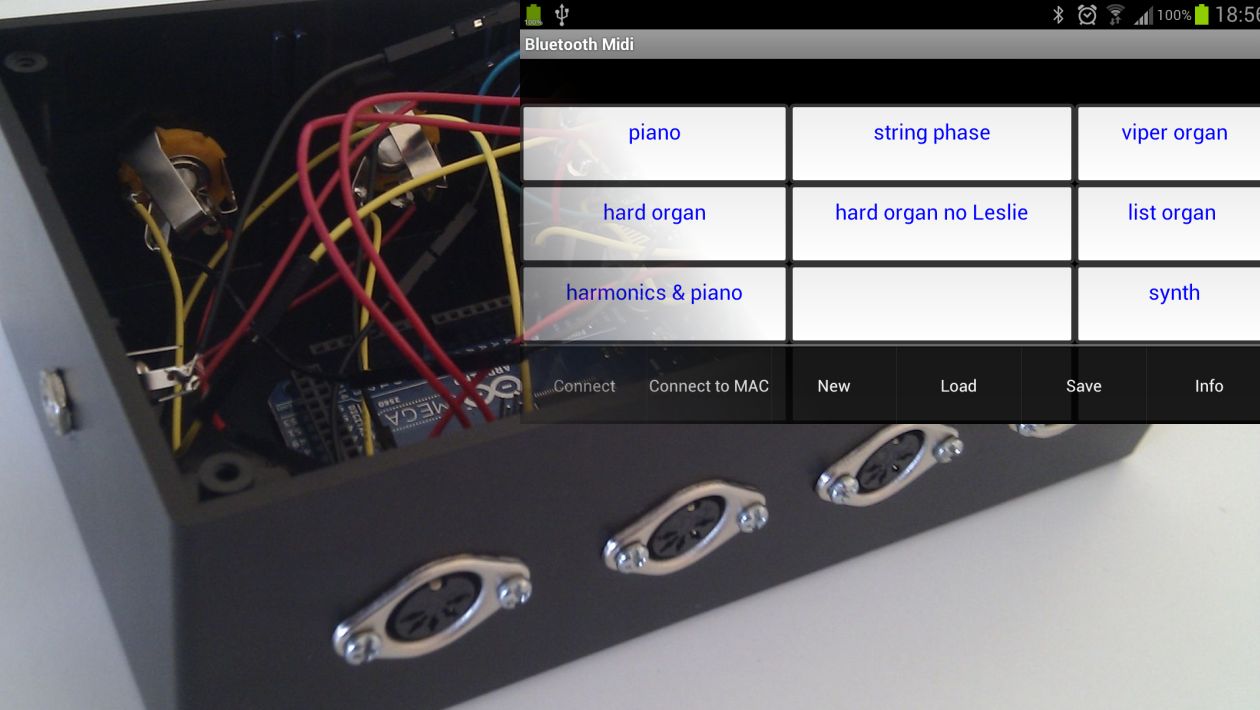 Arduino Bluetooth MIDI and Android app