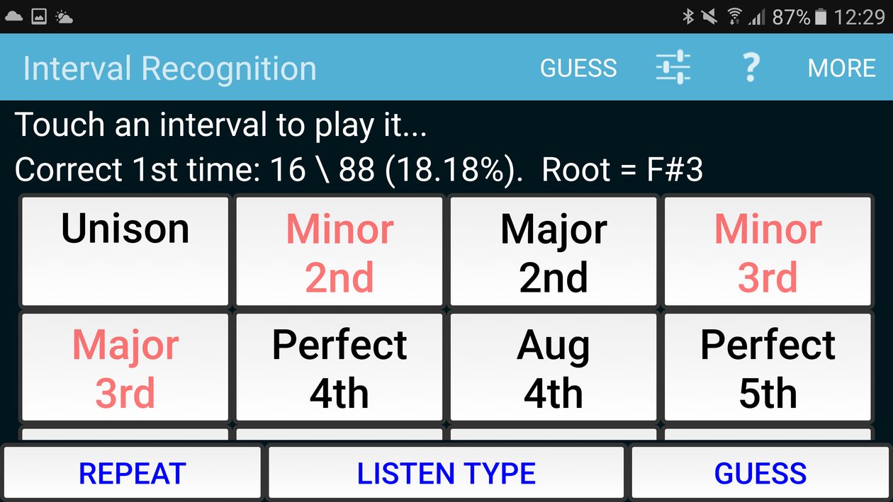 Interval Recognition for Android - slide 2